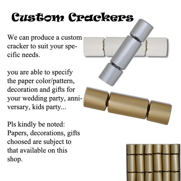 Custom Crackers Catering for Different Occassions