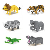 Christmas Cracker Family w/Mini Animal Building Blocks for bigger Kids