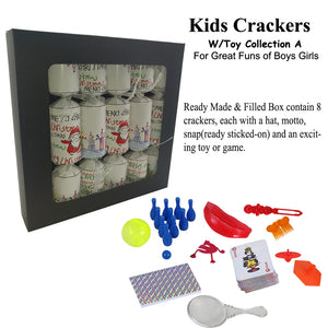 For Kids Christmas Crackers w/gifts collect A