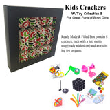 For Kids Christmas Crackers w/gifts collect B