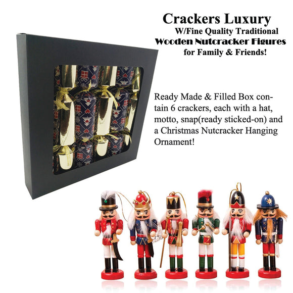 Christmas Cracker Luxury w/gifts assortment D